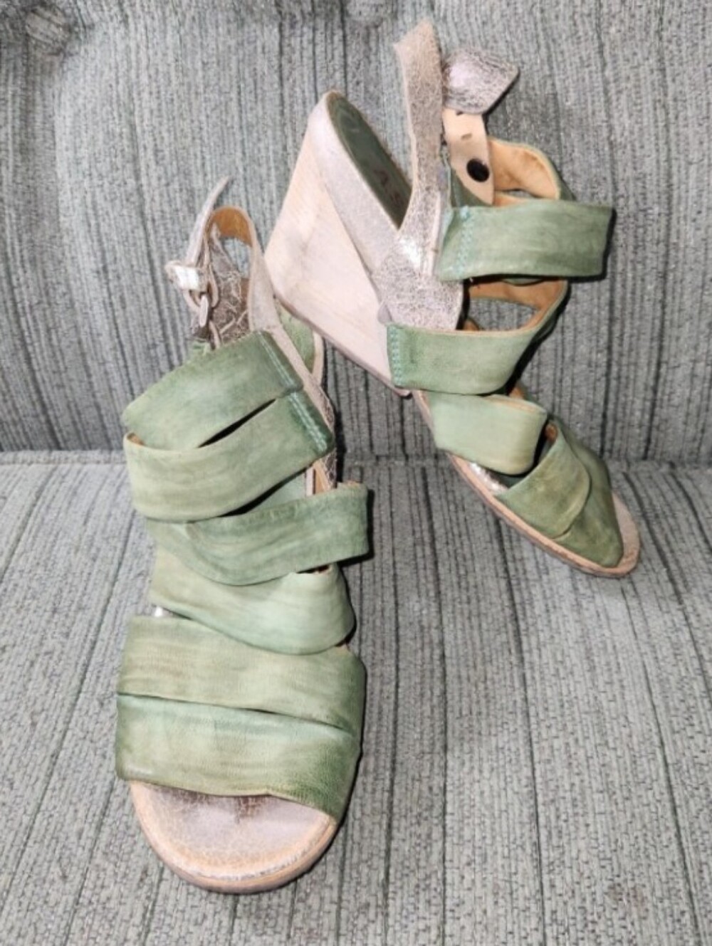 A.S.98 Parley Wedge Sandals - Picture 9 of 10